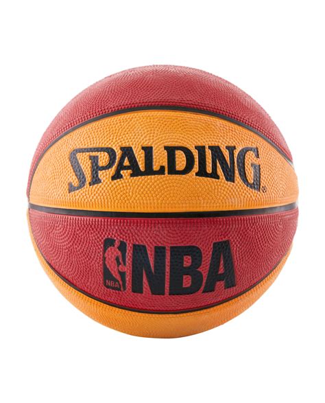 Spalding Nba Mini Basketball Red And Orange