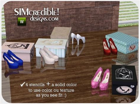 Sims 4 Cc Shoe Rack