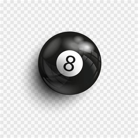 8 ball pool at cool math games: Eight Ball. Isolated on a transparent background. 8 ...