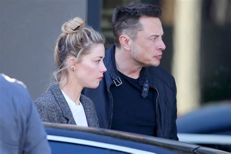 elon musk kisses amber heard goodbye after lunch date pics