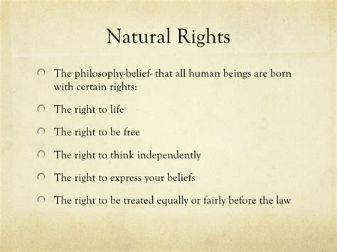 Natural Rights Americas Lost Concept