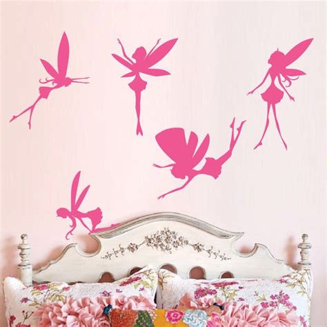 Fairy Wall Vinyl Decal Girls Room Or Nursery By Robotandruby £800
