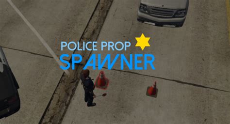 Standalone Esx Police Prop Spawner With Stop Npc Car Releases