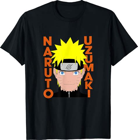 Naruto Shippuden Naruto Uzumaki T Shirt Amazonde Fashion