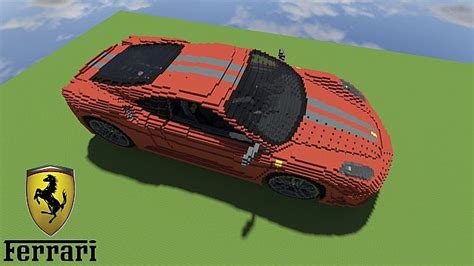 Ferrari F430 Scuderia Minecraft Building Inc