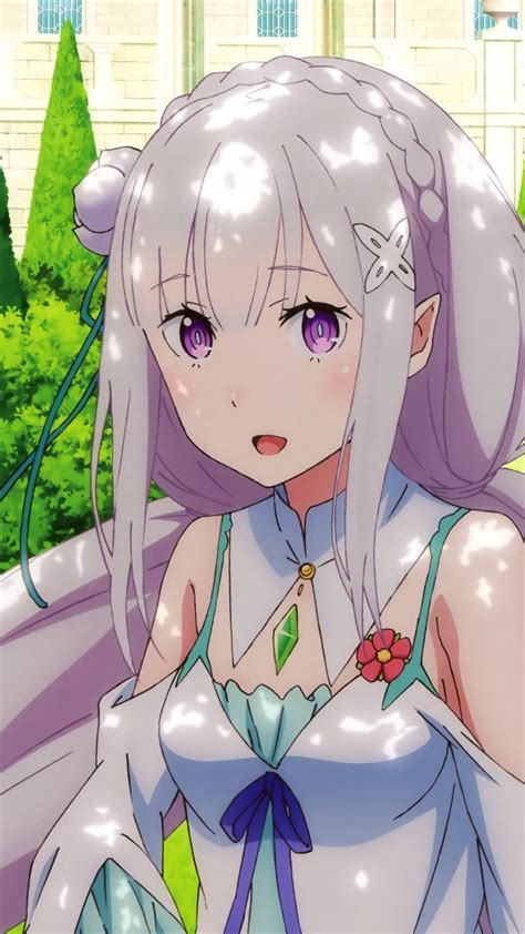 Calculating and working please be patient. Re Zero Emilia.iPhone 6 Plus wallpaper 1080×1920 - Kawaii ...