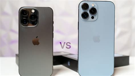 Graphite And Sierra Blue Iphone 13 Pro Max Unboxing And Comparison Youtube