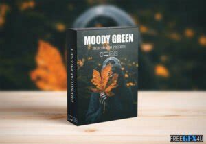 Moody Dark Green Lightroom Presets FreeGFX U