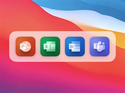 Icon Set Microsoft Suite By Benedikt Matern For Yung And Frish On