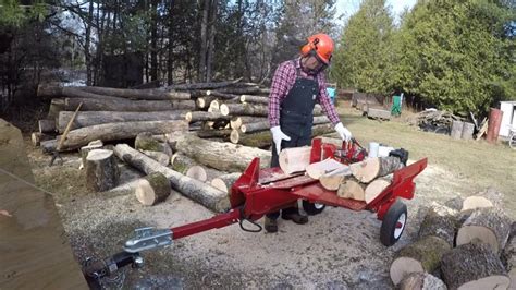 225 The Split Fire 3255 Log Splitter One Serious Wood Splitter