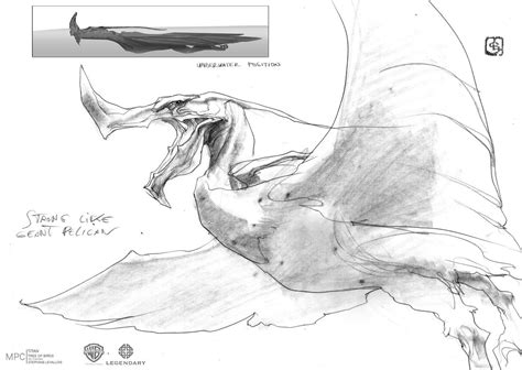 Kong Skull Island 50 Original Sketches And Concept Art Skull Island