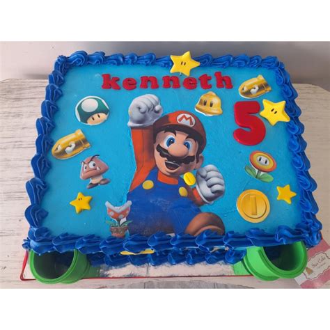 Pastel Infantil 3526 Mario Bros