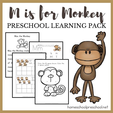Free Printable Preschool Monkey Activities