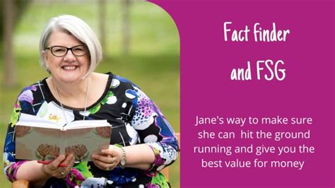 Fact Finder And Fsg Jane Clark Financial Management