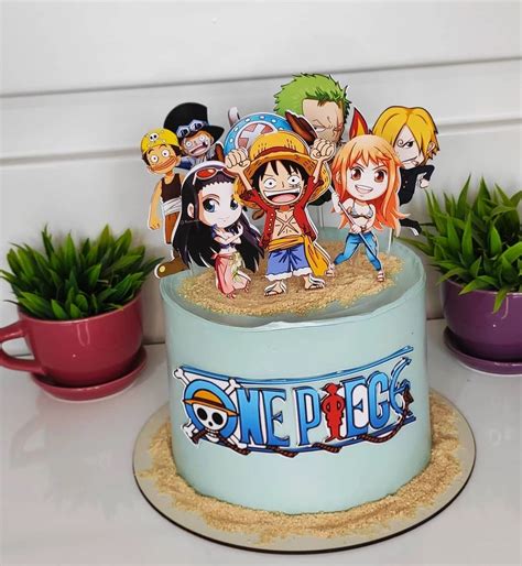 Bolo One Piece Fotos Para Uma Fant Stica Aventura Pirata