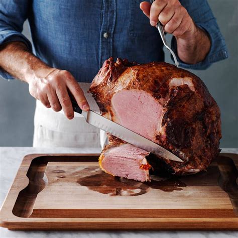 How To Slice A Bone In Ham
