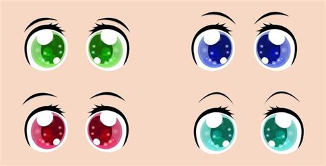 Anime Eyes Vector Art Icons And Graphics For Free Download