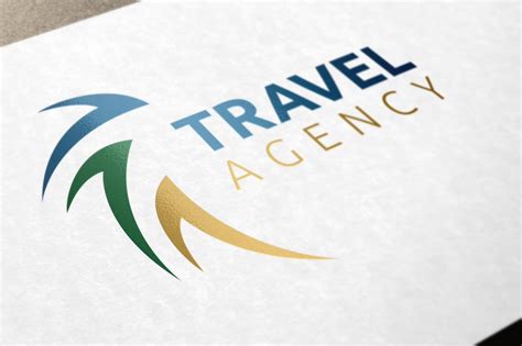 Travel Agency Logo Sk Branding And Logo Templates Creative Market
