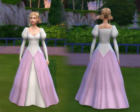 Ariel Wedding Dress At My Stuff Sims 4 Updates