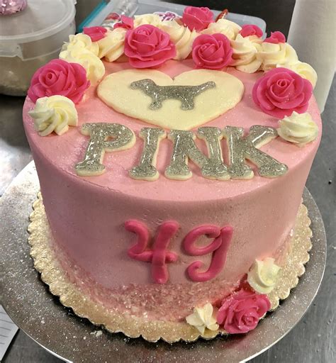 Victorias Secret Pink Cake Pink Cake Pink Birthday Cakes Cake