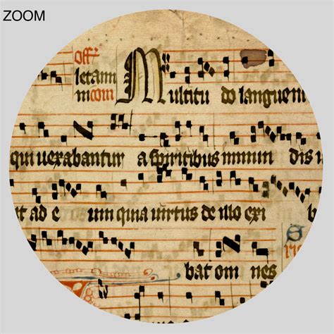 Printable Gregorian Chant Manuscript Medieval Score Graduale Aboense