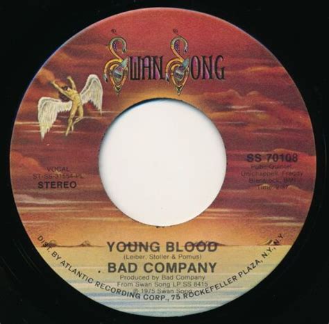 Bad Company Young Blood Do Right By Your Woman Ss 70108 45