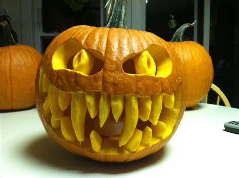 Pumpkins Are Just For Pies And Jack O Lanternsor Are They Scary Pumpkin Faces Scary Pumpkin