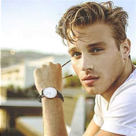 Not just for girls but for guys too. 15 Pics of Guys with Blonde Hair | Men blonde hair, Blonde ...