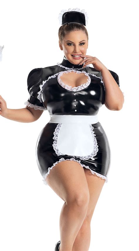 Plus Size Maid For You Costume Plus Size Sexy French Maid Costume