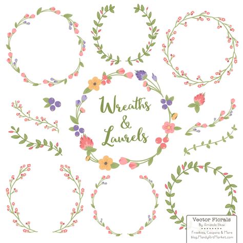 Wreath Vector Free Download At Getdrawings Free Download
