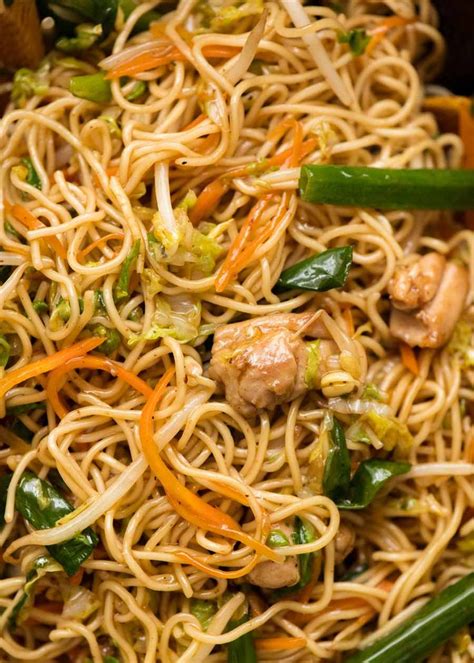 Chow Mein Recipe Chow Mein Recipe Chinese Cooking Wine Easy Chinese Recipes