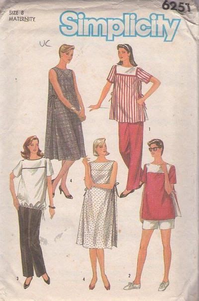 Momspatterns Vintage Sewing Patterns Simplicity 6251 Vintage 80s