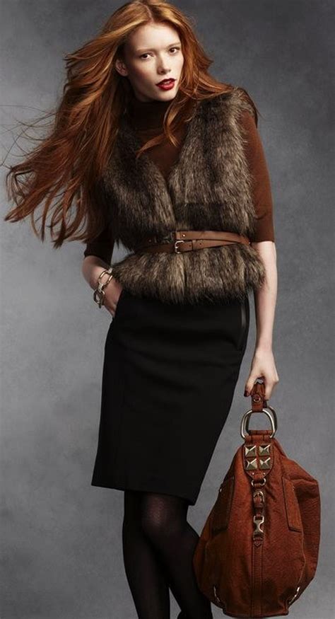 Faux Fur Womens Fashions With Real Style