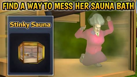 Scary Teacher 3d Stinky Sauna Find A Way To Mess Her Sauna Bath