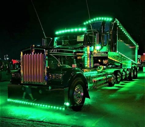 pin by buddy prisock on light show big rig trucks big trucks kenworth trucks