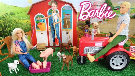 Barbie Sweet Orchard Farm Tractor With Accessories Munimorogobpe