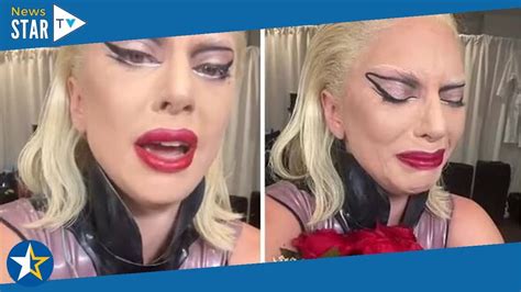 Lady Gaga Sobs As She S Forced To Cancel Show Due To Lightning Strike Youtube