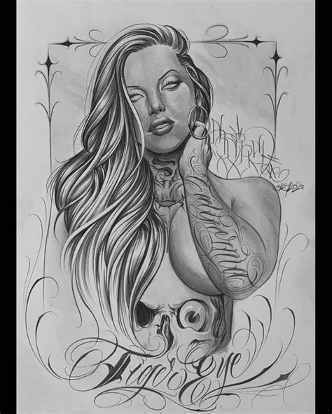 Pin On Meeee Chicano Art Tattoos Chicano Style Tattoo Dark Art Tattoo