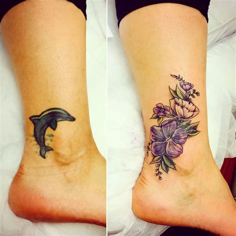 Ankle Tattoo Cover Up Rose Tattoo On Ankle Cover Up Tattoos Dope Tattoos New Tattoos