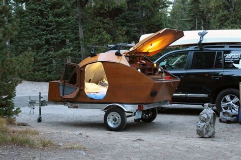 This Company Sells A Kit To Build This Pod Trailer Kits Teardrop Trailer Diy Teardrop Trailer