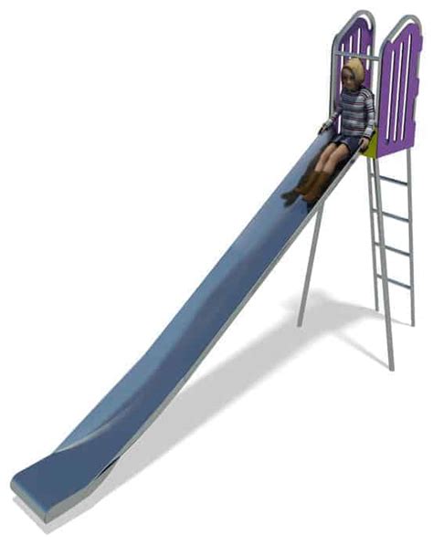 Freestanding Playground Slide By Playdale Made In Uk