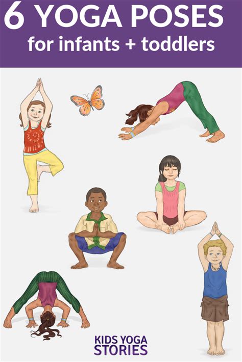 Best First Yoga Poses For Babies And Toddlers Kids Yoga Stories