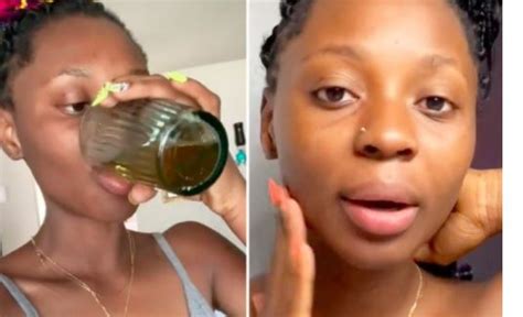 Woman Drinks Her Urine Says It Makes Her Skin Glow Video Africa Updates