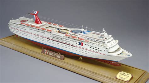 A Fine Scale Model Of Carnival Cruise Lines Ss Fantasy Maritime