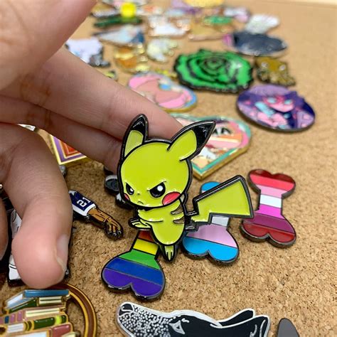 Pokemon ‘mad Pikachu Enamel Pin Distinct Pins