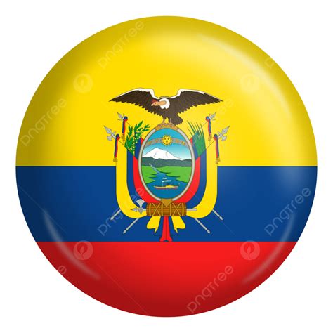 Ecuador Flag Pin Badge Ecuador Ecuador Independence Day Ecuador Day