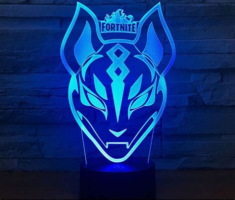 Night Light Acrylic Lamp Led Fortnite Games Tiger Christmas T Toy
