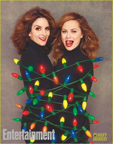 Tina Fey And Amy Poehler Celebrate Christmas In October With Ews Holiday Preview Tina Fey Amy