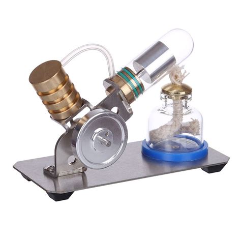 V Shape Stirling Engine Kit Scientific Experiments Model Education Toy