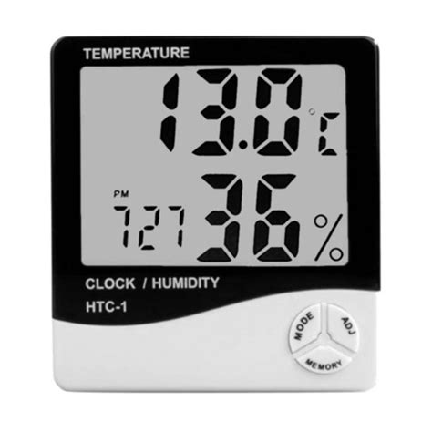 Htc 1 Digital Lcd Thermometer Hygrometer Temperature Humidity Meter